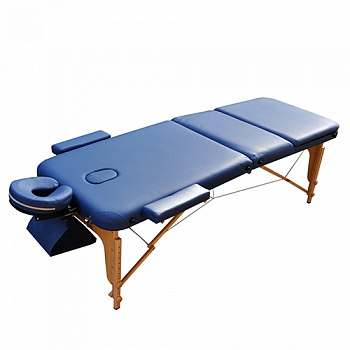 Стол массажный 3-х секционный ZENET ZET-1047/M (Синий) 